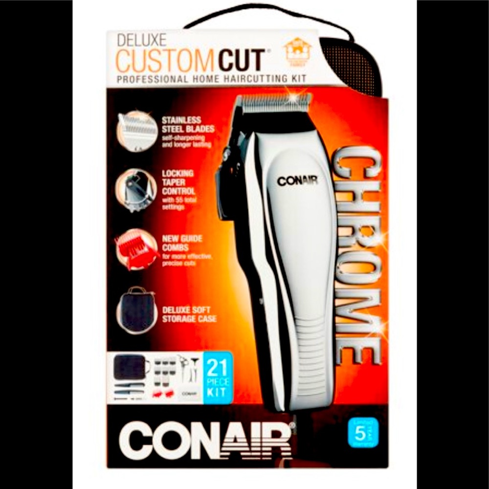 Conair Deluxe CustomCut Pro Home Hair Cutting Kit